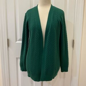 Talbots Chunky Cable Knit Cardigan, Small